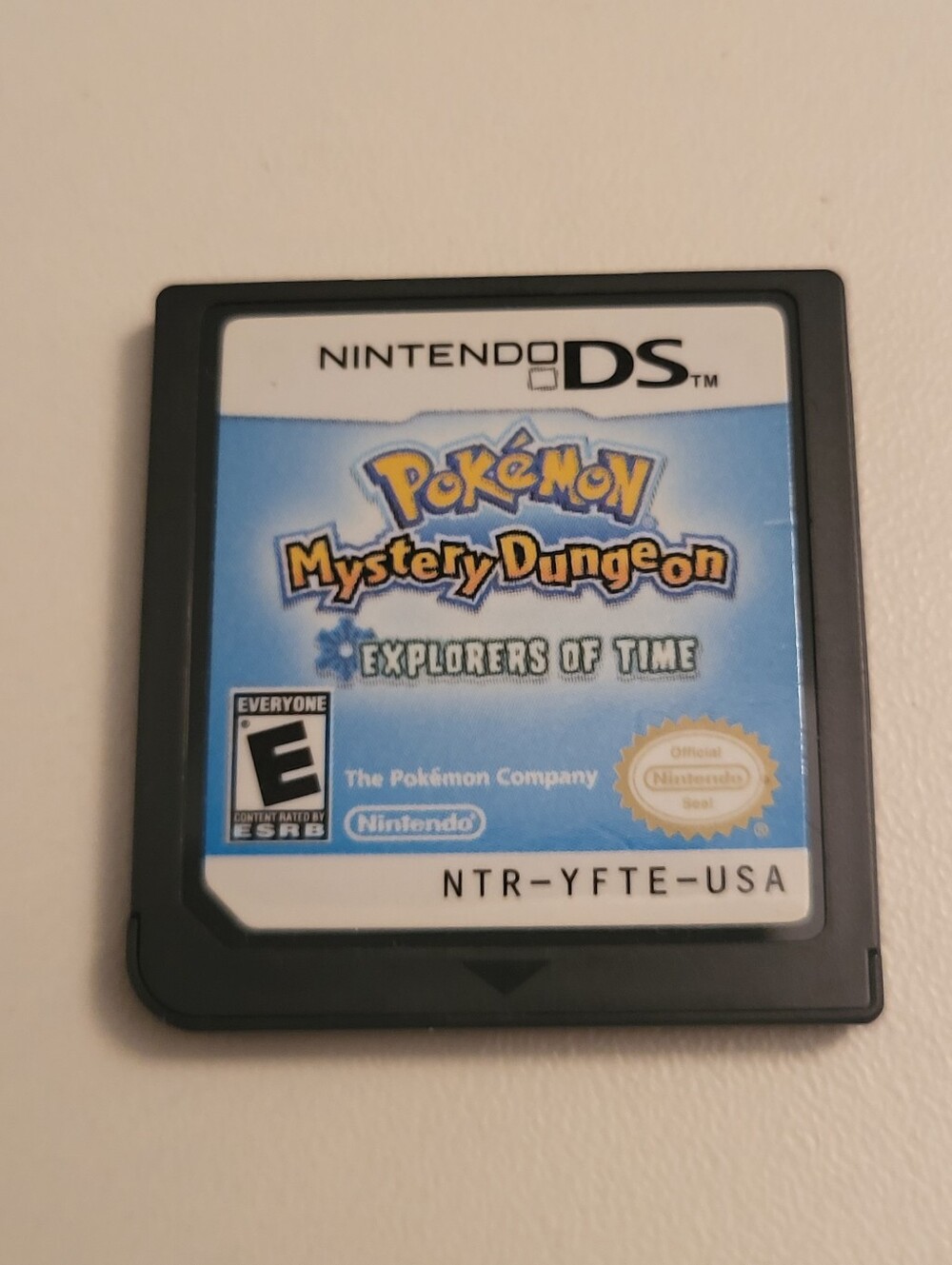 Authentic Pokemon Mystery Dungeon: Explorers Of Time For Nintendo DS